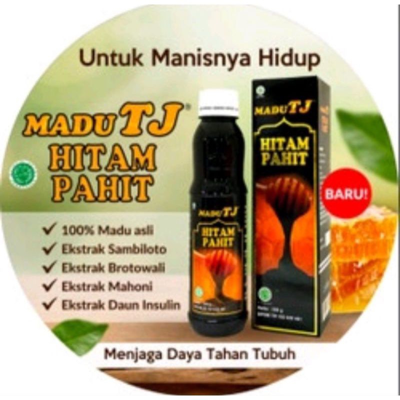 

Madu tj hitam pahit 250gr