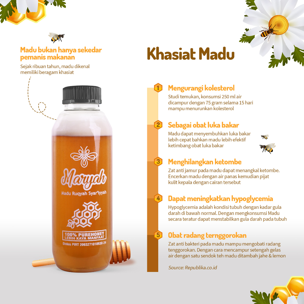 

Madu Ruqyah MARYAH 600gr