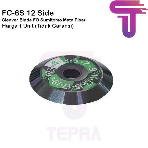 Sumitomo FC-6S Cleaver Blade 12 Side| Mata Pisau FC-6S Sumitomo