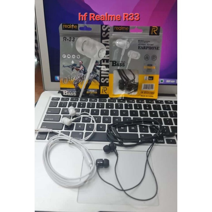 Headset / Handsfree Realme Earphone R-33 With Mic