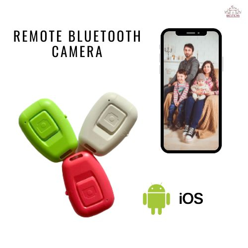 RTB5 - Selfie Kamera Tomsis Bluetooth Remote Shutter Android Iphone Free Baterai