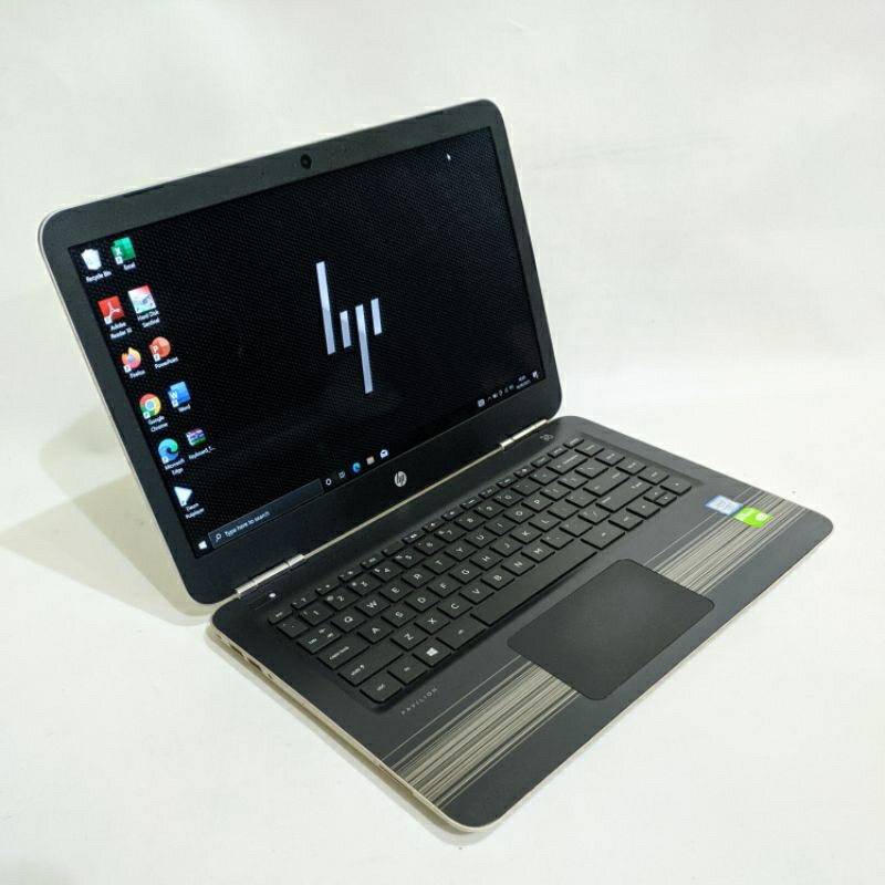 laptop gaming/editing peforma tinggi hp pavilion 14 core i7 gen7 dual vga Nvidia GeForce 940MX 4gb