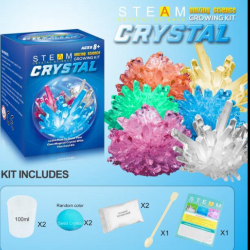 

Dijual Crystal Growing Kit - Mainan Edukasi Sains Tanam kristal Berkualitas