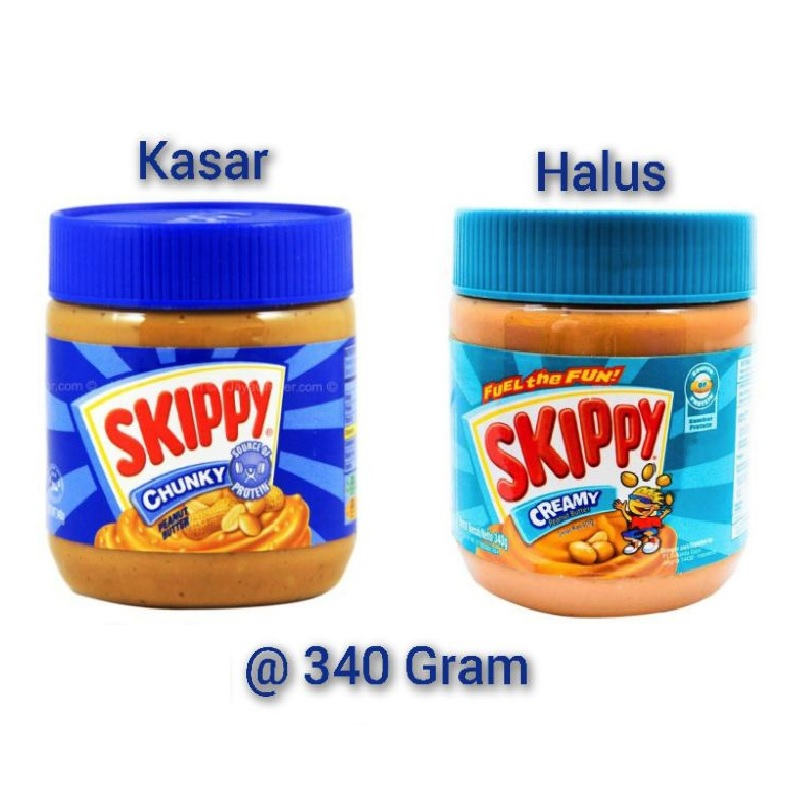 

Selai Roti Skippy Peanut Butter 340 gr - Skipi Olesan Kacang Butiran 340gr #SNS