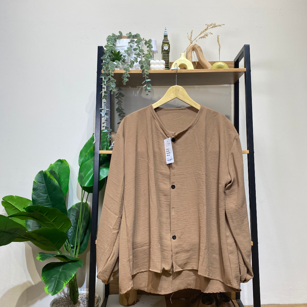 VELLA BLOUSE JUMBO CRINKLE AIRFLOW PREMIUM