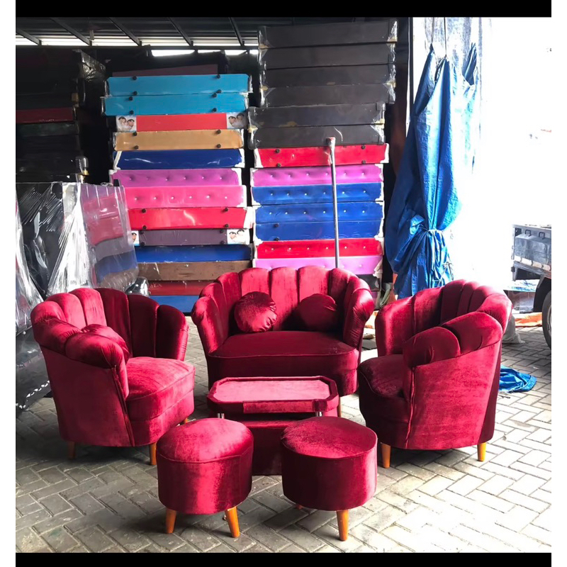 Sofa Kerang Baldu Kilat 211 Premium