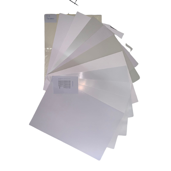 Paket Sample Synthetic paper , Art paper , art carton dll  printer laser A3+