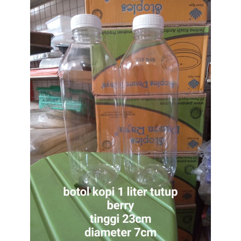 botol kopi 1 liter