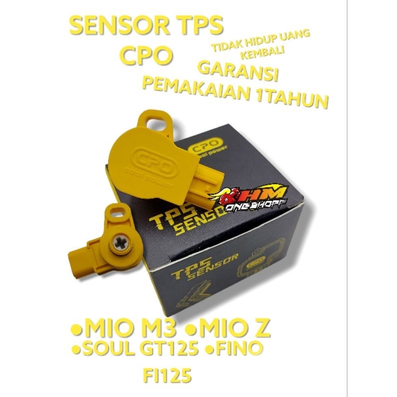 sensor tps cpo mio m3 soul gt 125 fino fi 125 mio z original cpo racing thorttle body chip jerman