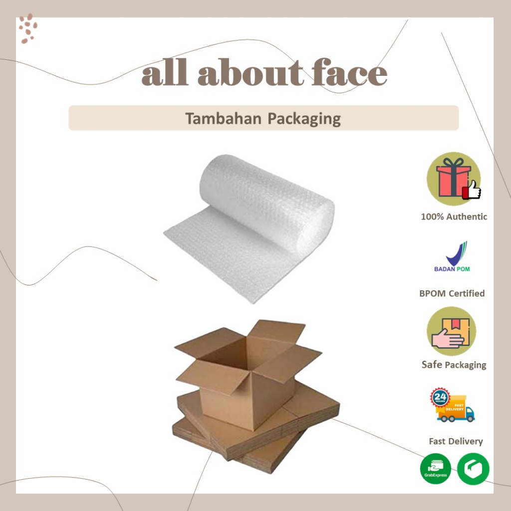 Bubble Wrap / Kardus Untuk Packaging Yang Lebih Aman