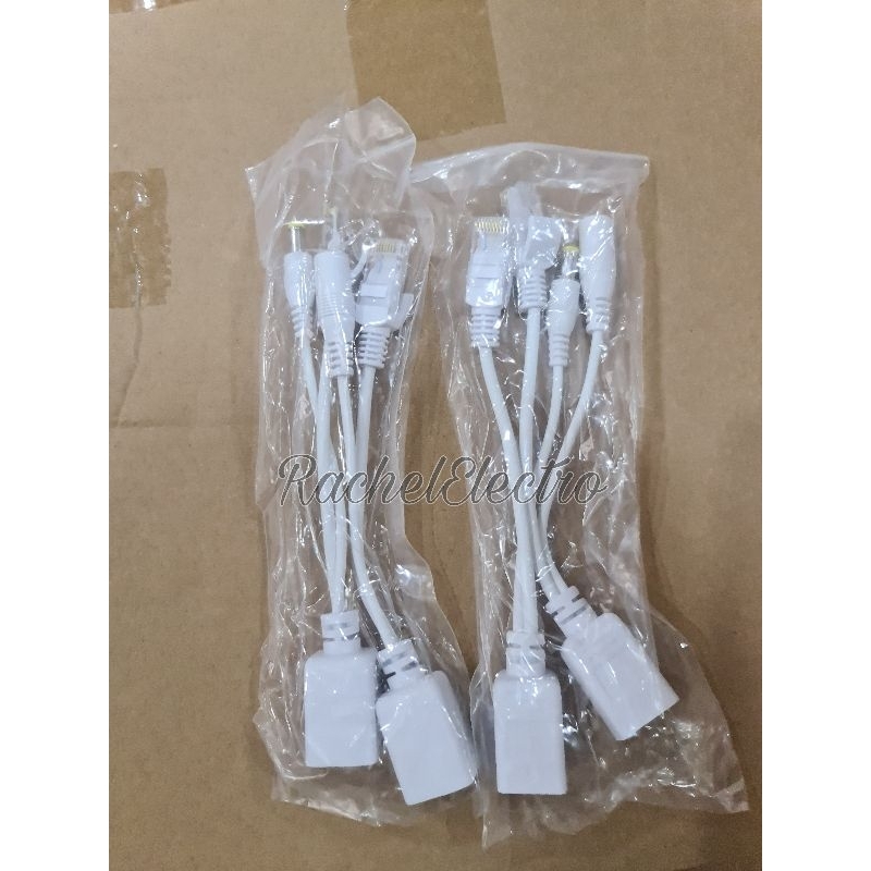 Kabel Poe Injektor Kabel Poe Spliter Poe Injector Power Lan
