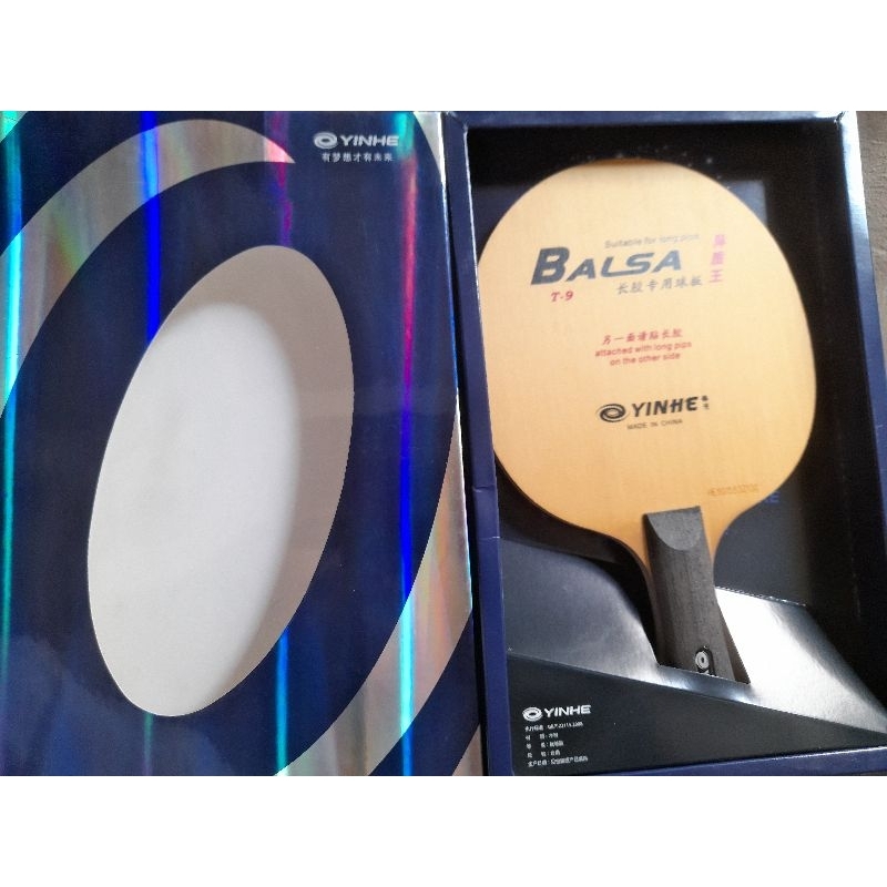 (Bekas Pakai) Kayu Bet Tenis Meja Yinhe T-9