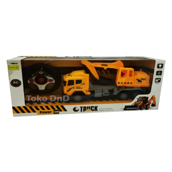 

Unik Mainan Anak Remote Control RC Power Car Famous Construction Truck Truk Diskon