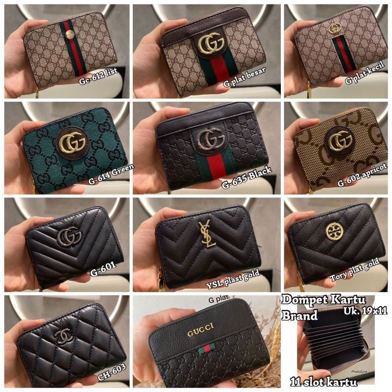 Dompet kartu 20 sekat / dompet kartu kulit / dompet kartu import murah / dompet kartu mini