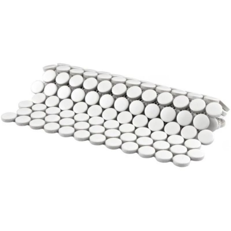 Mosaic Kuda Laut Mass Type PNR 1010 - Mozaik Mosaic Keramik Kolam Renang Putih/ Keramik Dinding Inte