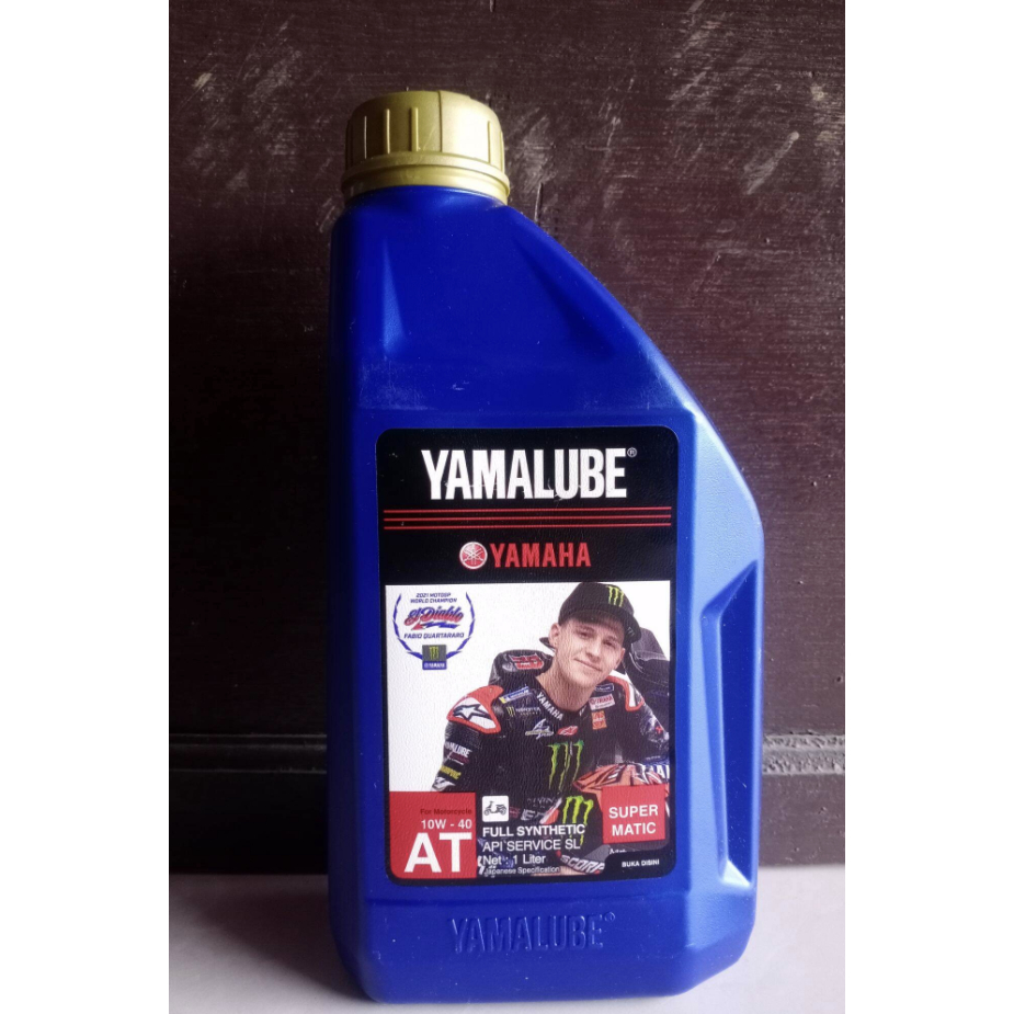 OLI YAMALUBE SUPER MATIC 1LT AT SAE 10W-40 KEMASAN BARU