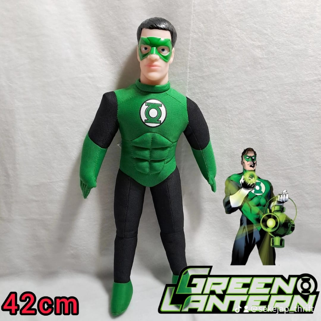 BONEKA SUPER HERO // BONEKA GREEN LANTERN // BONEKA ANAK LAKI LAKI // GREEN LANTERN DOLL