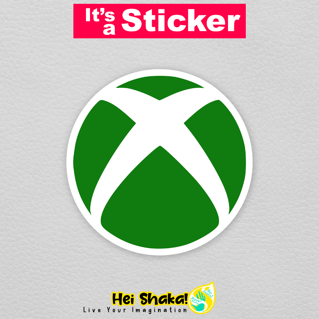 

Heishaka Stiker XBOX Icon Sticker Gamer Gaming Vinyl Anti Air