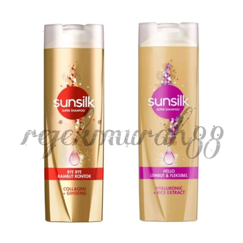 Sunsilk Super Shampoo Perawatan Rambut Rontok Bye-Bye Rambut Rontok 300 ML
