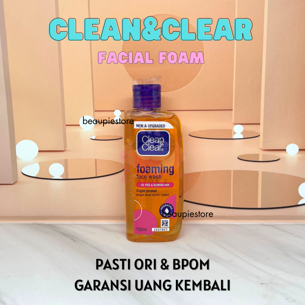 Clean and Clear foaming face wash 100 ml