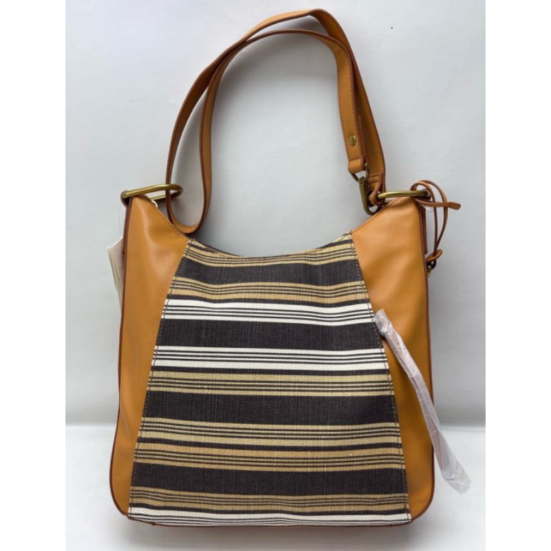 Tas Wanita FossilOriginal Talia Hobo Neutral Stripe