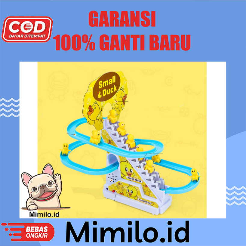 MA01 Mainan Track Tangga Seluncur Bebek  Seluncur Tangga Bebek Mainan Anak Seluncur Tangga Bebek