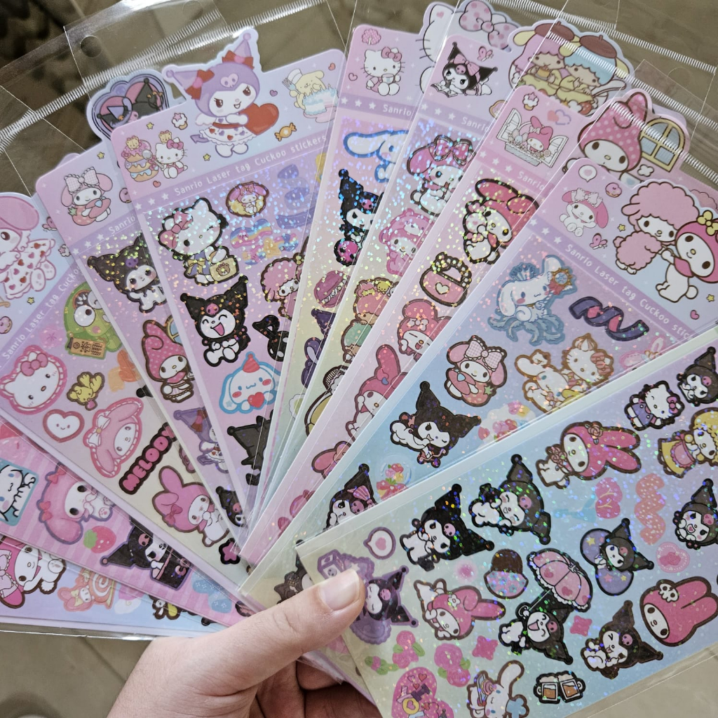 [ORGM] Aneka Sticker Karakter Sanrio Sticker Estetik Sticker Deco Sticker Jurnal