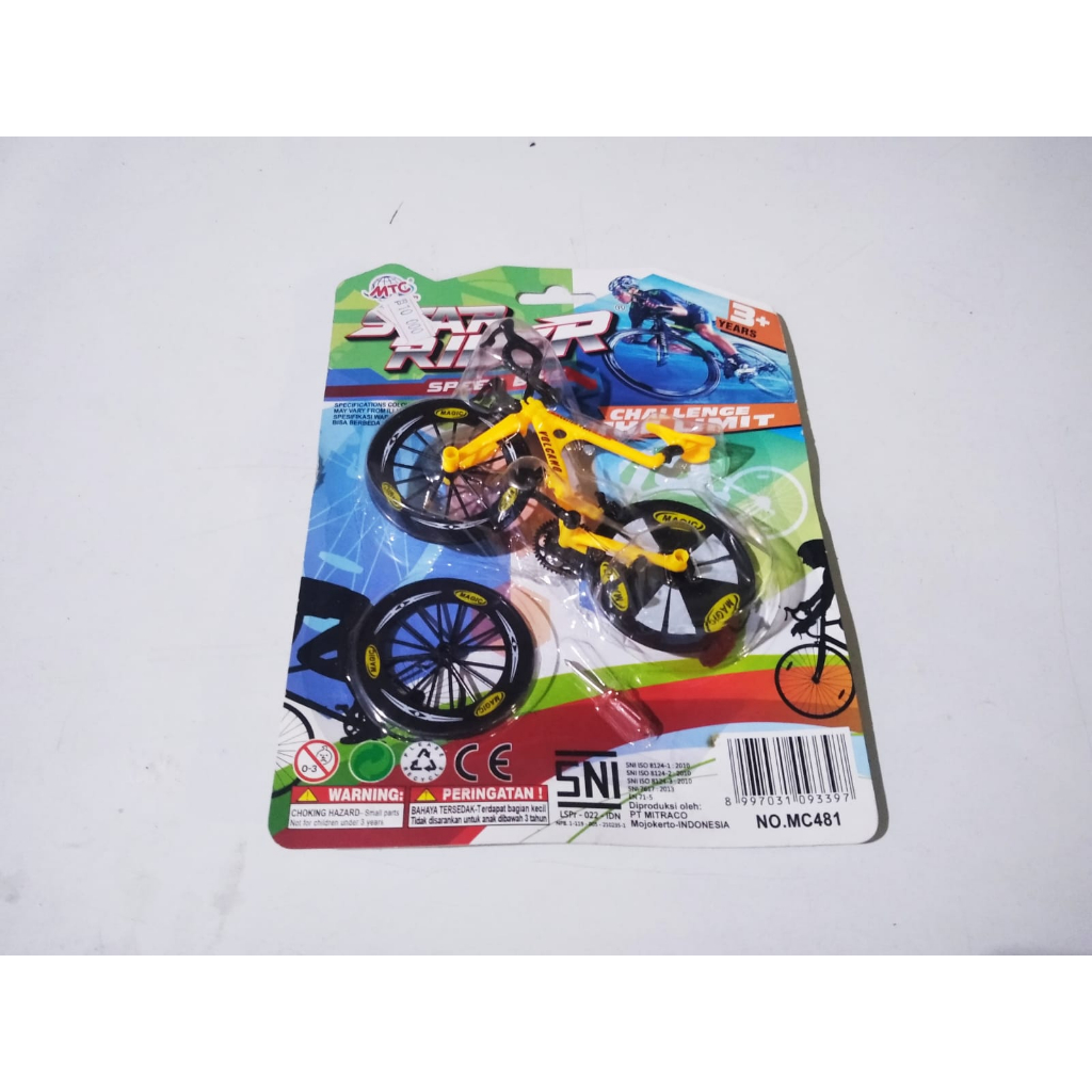 STAR RIDER / MAINAN ANAK SEPEDA GUNUNG / MOUNTAIN BIKE / ACTION FIGURE / BONUS CADANGAN BAN DAN OBEN
