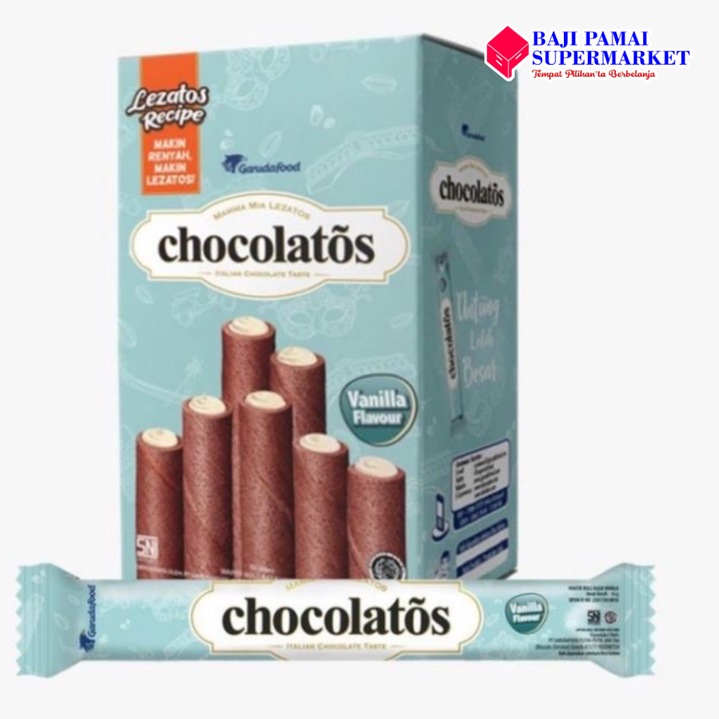 

Garuda Chocolatos Wafer Vanila isi 24