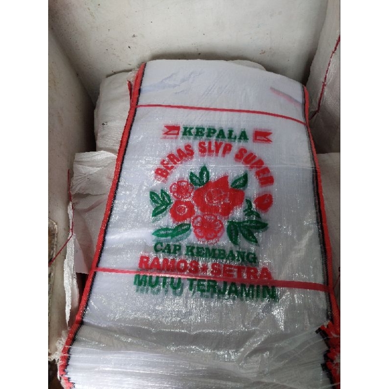 karung beras 50kg cap kembang
