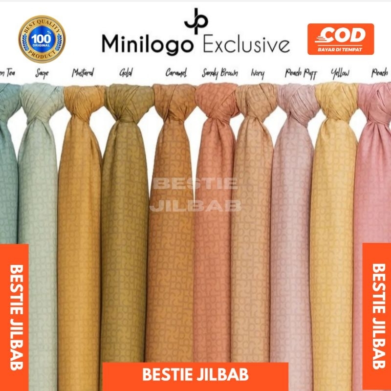 Jilbab Journey Scarves Original Mini Logo Series Exclusive