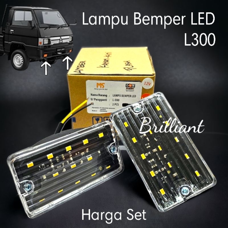 Lampu Bemper Bumper By LED - L300 / Carry ST100 / Kijang Grand Super - Harga Set