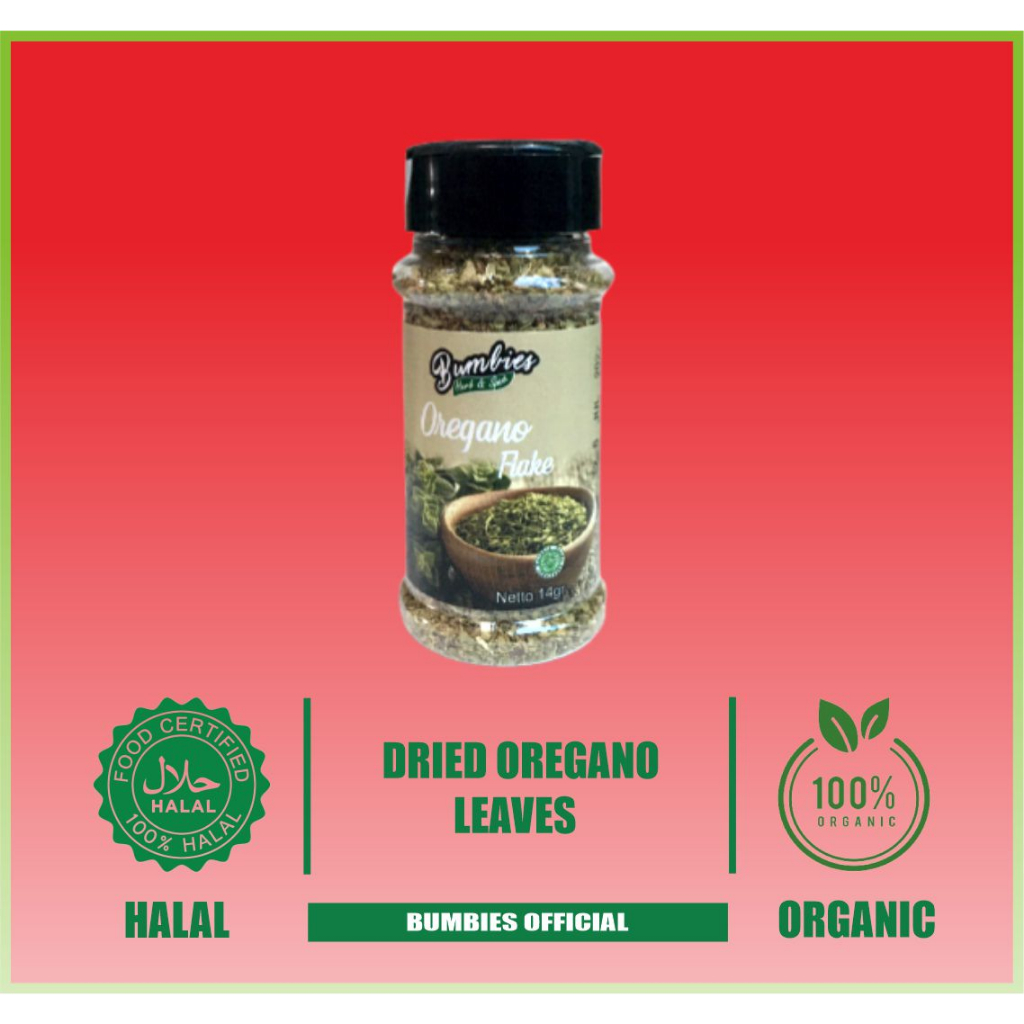 

Daun Oregano 34gram Dried Oregano Leaves Bumbies herb adnd Spices
