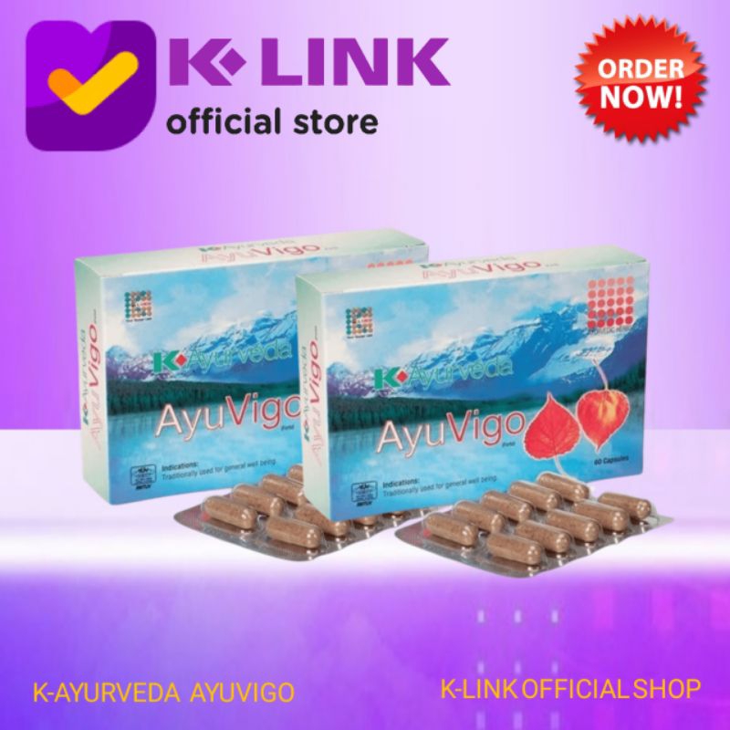 Ayu Vigo K Link K Ayurveda Ayuvigo Original K Link Herbal Kapsul Untuk Stamina Pria