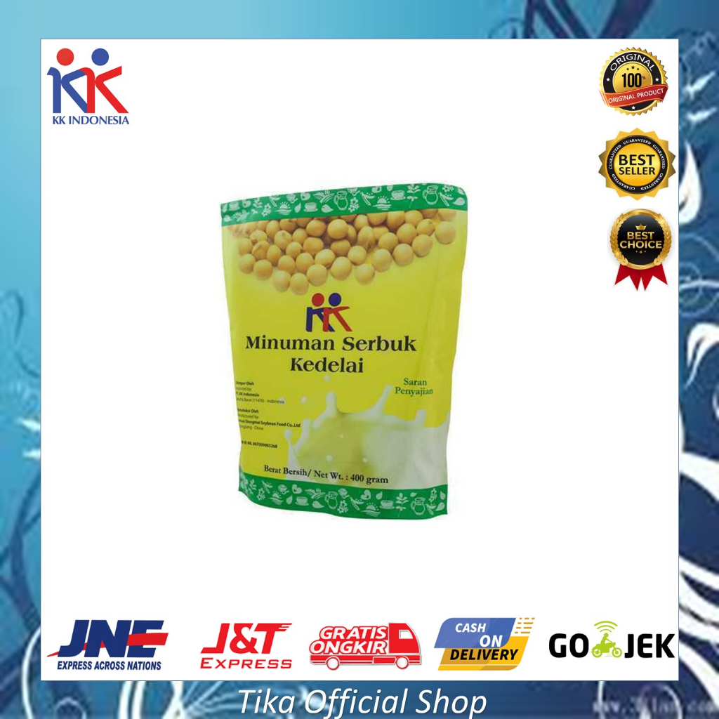 

KK Minuman Serbuk Kedelai Soya Bean KK Indonesia Original Susu Kedelai Kaya Nutrisi Dan Protein Bebas Kolesterol