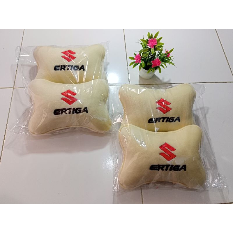 bantal headrest Suzuki Ertiga aksesoris interior mobil Suzuki Ertiga