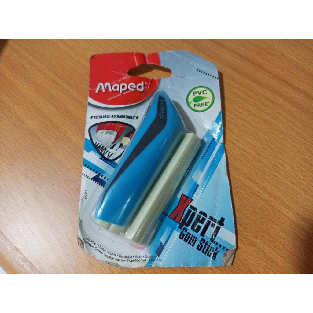 

Maped Eraser Stick Reffilable / Penghapus isi Ulang Xpert Gom Stik