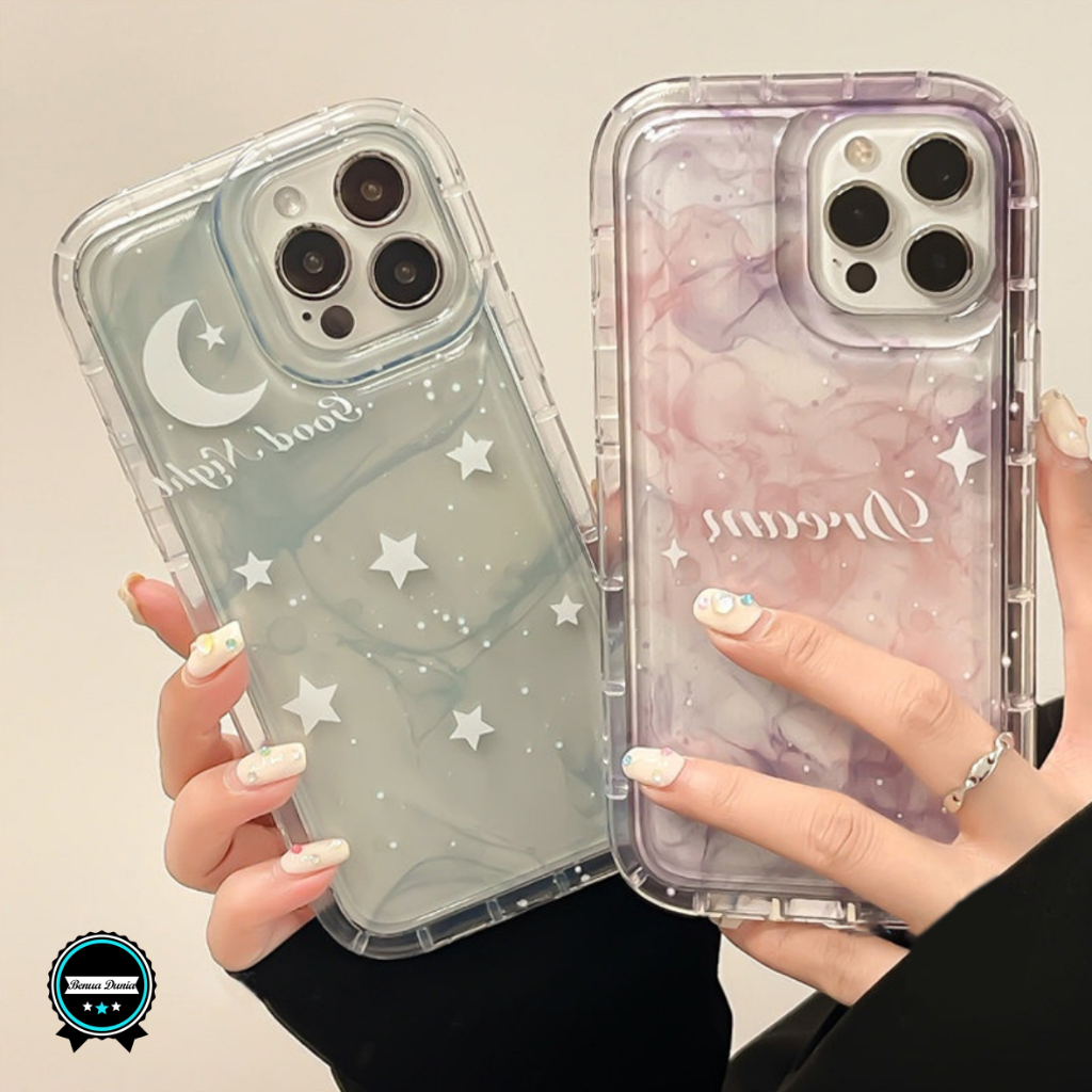 SS811 SOFTCASE SILIKON SOFT CASE CASING CLEAR TPU FANTASY STAR FOR INFINIX 8 TECNO POP 8 HOT 50 40 4