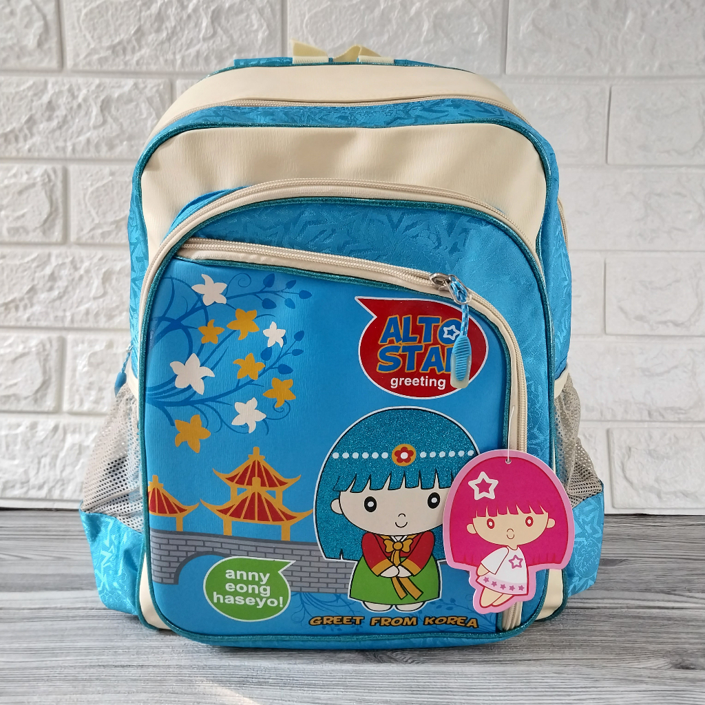 Tas Ransel Sekolah Anak Cewek Alto Original