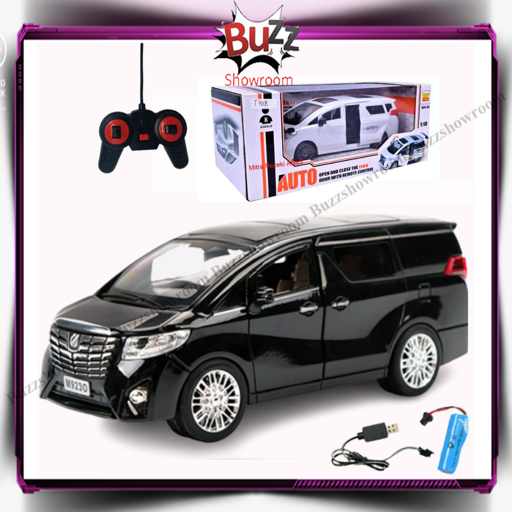 RC Alphard Remote Control Mainan Mobil Remot Vellfire Bisa Buka Tutup