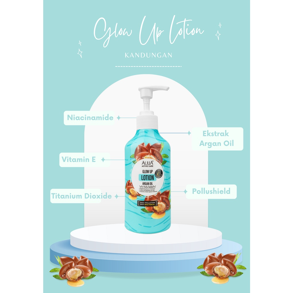 AULIA Active Care Glow Up Lotion 300mL