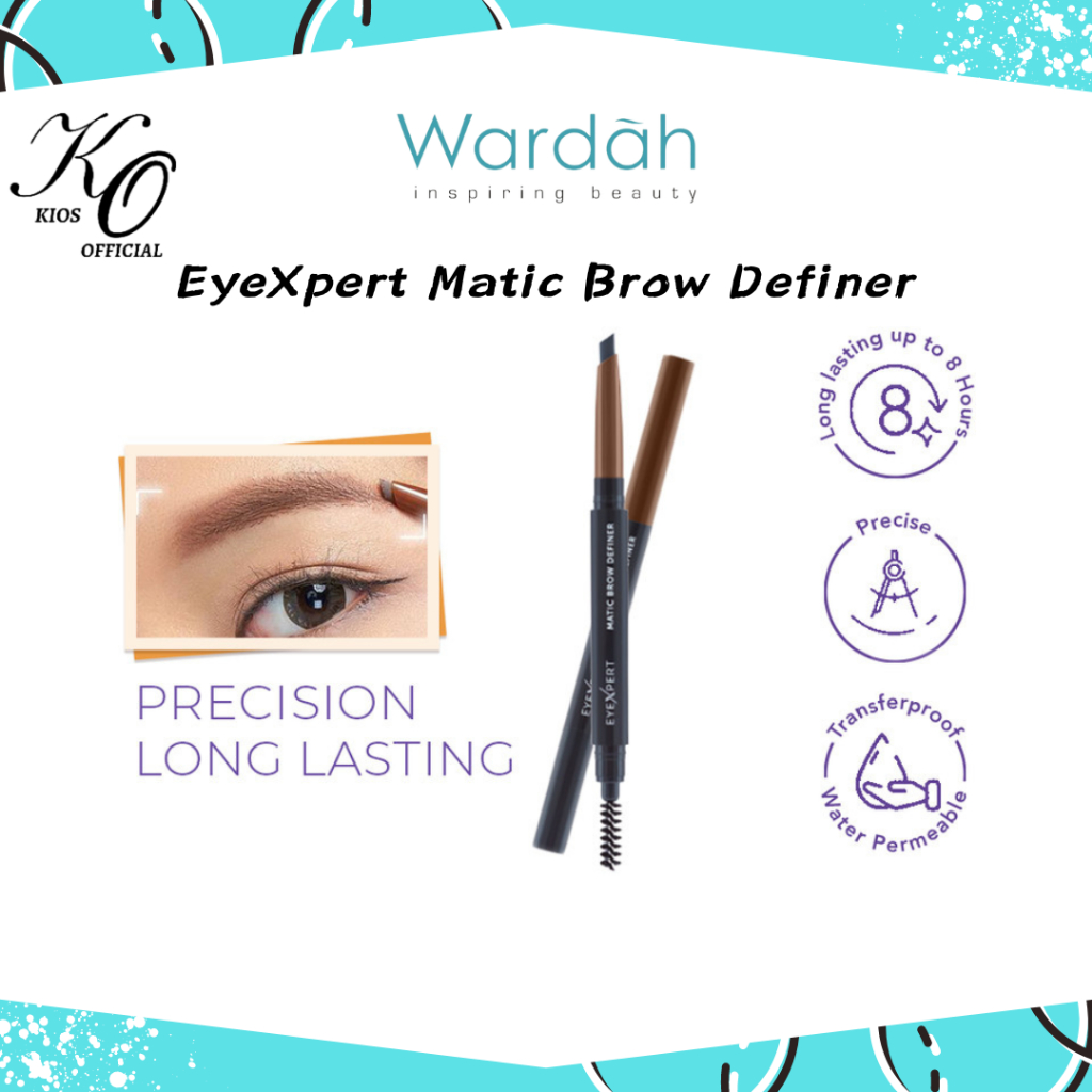 Wardah Eyexpert Matic Brow Definer 0.25g | Pensil Alis