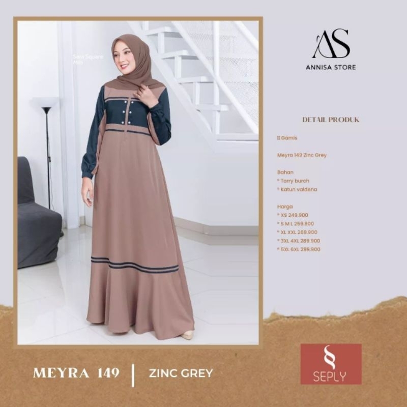 SEPLY GAMIS MEYRA 149 ZINC GREY