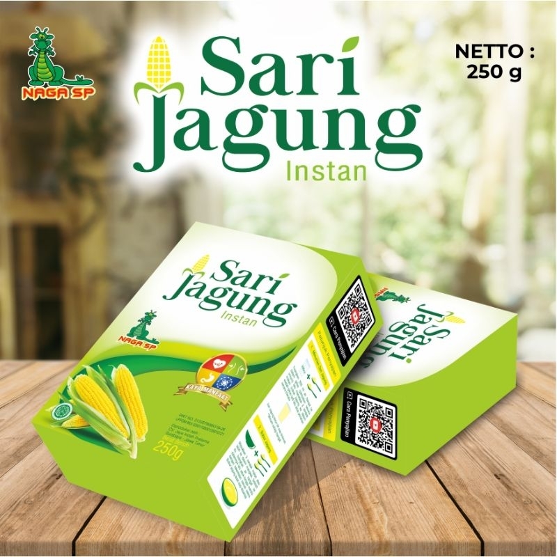 

Sari Jagung Naga Sp 250 Gram Organik