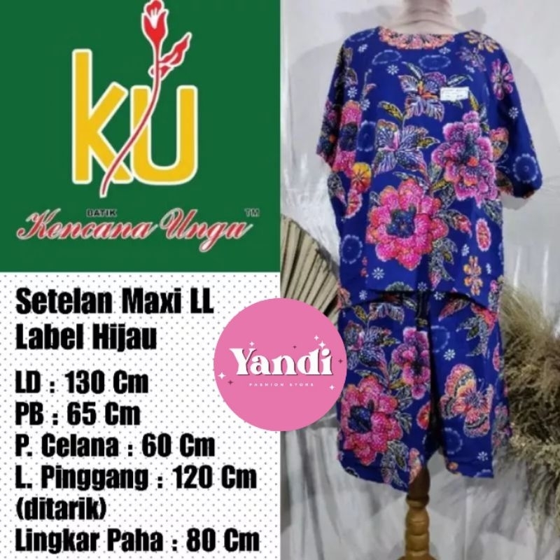 KENCANA UNGU ORI STELAN MAXI LL LD 130CM LABEL HIJAU