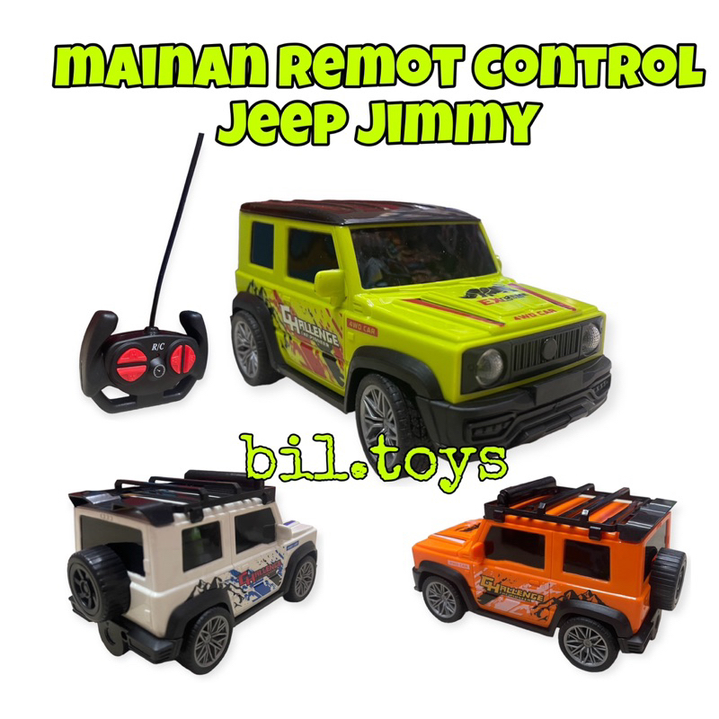 MAINAN REMOT CONTROL RC JEEP JIMMY URBAN CHARGER RC CAR SPEED