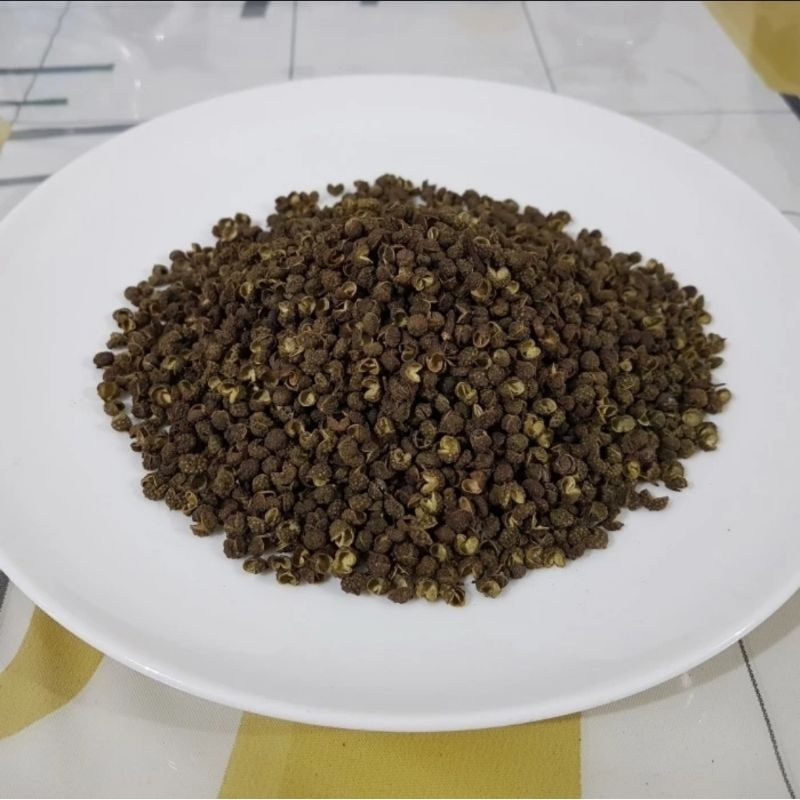

Green Pepper Szechuan Mala/Biji Mala Hijau/Qing Hua Jiao 50gr