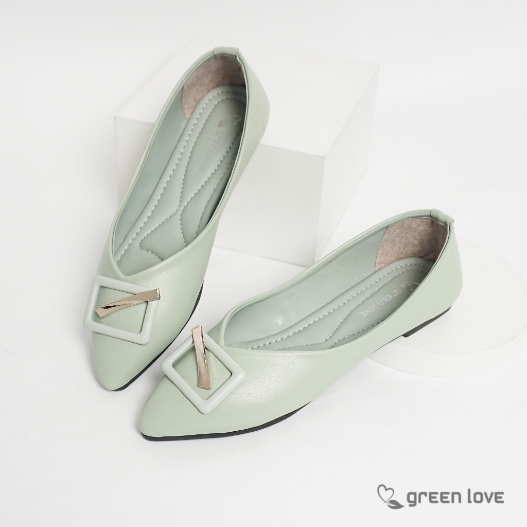 Green Love Sepatu Flat Wanita BRISBANE