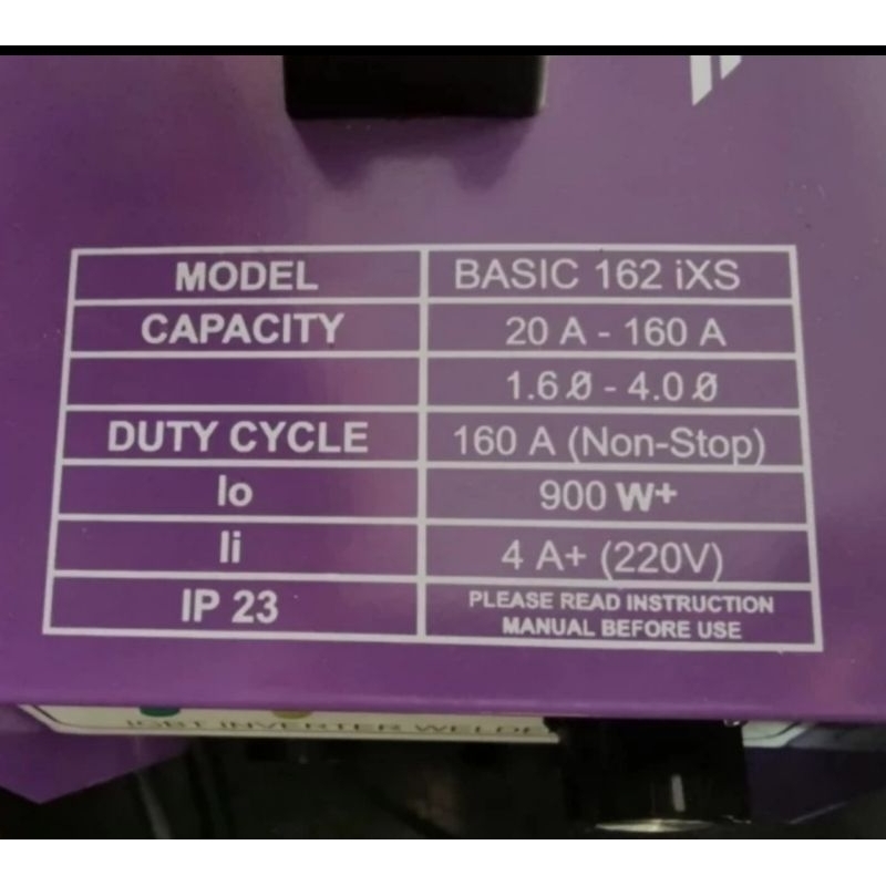 lakoni basic 162ixs mesin las inverter 162 ixs 900watt