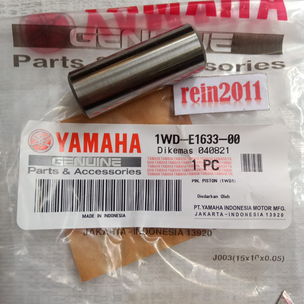 PIN PEN PISTON R25 R 25 MT25 MT-25 ASLI ORI YAMAHA 1WD E1633 00